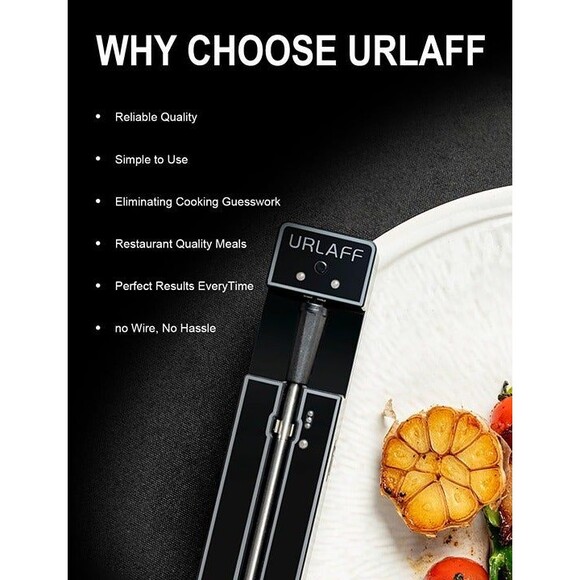 MixStick 500FT Wireless Meat Thermometer  Digital Food Thermometer with B - Picture 6 of 9